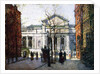 The New York Library by Paul Cornoyer
