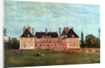 Château de Rosny, 1840 by Jean Baptiste Camille Corot