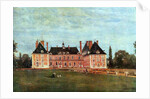 Château de Rosny, 1840 by Jean Baptiste Camille Corot