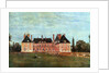 Château de Rosny, 1840 by Jean Baptiste Camille Corot
