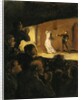 In the Theatre, 1860-64 by Honore Daumier