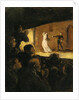 In the Theatre, 1860-64 by Honore Daumier