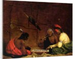 Winnebago Indians playing Checkers, 1842 by Charles Deas