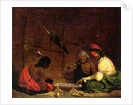 Winnebago Indians playing Checkers, 1842 by Charles Deas