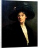 Woman with a Black Hat, 1910 by Joseph DeCamp