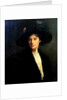 Woman with a Black Hat, 1910 by Joseph DeCamp