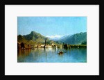 Lake Garda, Italy, 1863 by Sanford Robinson Gifford