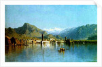 Lake Garda, Italy, 1863 by Sanford Robinson Gifford