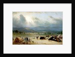 The 7th US Regiment near Frederick, Maryland, 1863 by Sanford Robinson Gifford