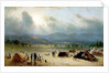 The 7th US Regiment near Frederick, Maryland, 1863 by Sanford Robinson Gifford