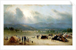 The 7th US Regiment near Frederick, Maryland, 1863 by Sanford Robinson Gifford