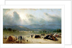 The 7th US Regiment near Frederick, Maryland, 1863 by Sanford Robinson Gifford