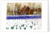 A Cottage and a Field of Hyacinths by George Hitchcock