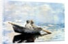 Rowing the Boat, 1880 by Winslow Homer