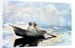 Rowing the Boat, 1880 by Winslow Homer