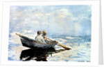 Rowing the Boat, 1880 by Winslow Homer