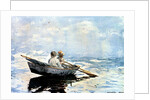 Rowing the Boat, 1880 by Winslow Homer
