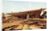 Shipbuilding, Gloucester, USA, 1871 by Winslow Homer
