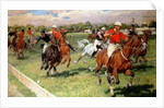 A Game of Polo, 1911 by Ludwig Koch