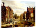 A Dutch Canal by Willem Koekkoek
