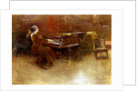 At the Piano, 1894 by John Alexander