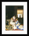 Girls with a Nest by Charles Baugniet