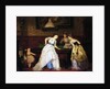 Ladies Playing Billiard, 1869 by Charles Edouard Boutibonne