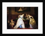 Ladies Playing Billiard, 1869 by Charles Edouard Boutibonne