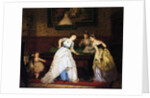 Ladies Playing Billiard, 1869 by Charles Edouard Boutibonne