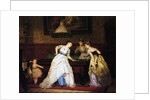 Ladies Playing Billiard, 1869 by Charles Edouard Boutibonne