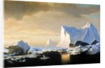Icebergs, 1882 by William Bradford