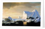 Icebergs, 1882 by William Bradford