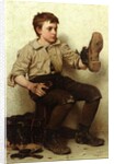 The Boot Boy, c.1885-90 by John George Brown