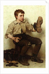 The Boot Boy, c.1885-90 by John George Brown