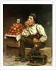 A Boy Eating Apples, 1878 by John George Brown