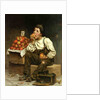 A Boy Eating Apples, 1878 by John George Brown
