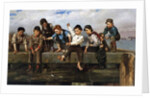 Boys Fishing, 1880 by John George Brown