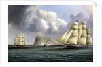 American Frigates Off Gibraltar by James E. Buttersworth