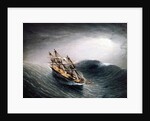 A Schooner in Heavy Sea by James E. Buttersworth
