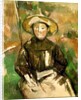 Girl with a Straw Hat, 1896 by Paul Cezanne
