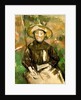 Girl with a Straw Hat, 1896 by Paul Cezanne