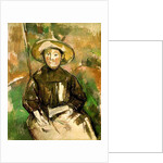 Girl with a Straw Hat, 1896 by Paul Cezanne