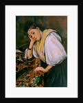 An Italian Girl, c.1900 by Paul Cezanne