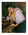 An Italian Girl, c.1900 by Paul Cezanne