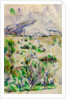 Mont Sainte Victoire from les Lauves, 1902-06 by Paul Cezanne