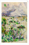 Mont Sainte Victoire from les Lauves, 1902-06 by Paul Cezanne
