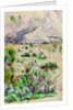 Mont Sainte Victoire from les Lauves, 1902-06 by Paul Cezanne