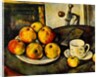 Still Life with Apples and a Cup, 1890-94 by Paul Cezanne