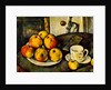 Still Life with Apples and a Cup, 1890-94 by Paul Cezanne