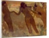 Peasant Girls Bathing at Dusk, 1875-76 by Edgar Degas